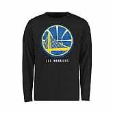 Golden State Warriors Youth Noches Enebea Long Sleeve WEM T-Shirt - Black,baseball caps,new era cap wholesale,wholesale hats
